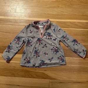 24mo OshKosh B'gosh Floral Half Zip Fleece